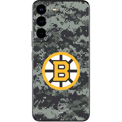 NHL Boston Bruins Camo Galaxy S22 Skin